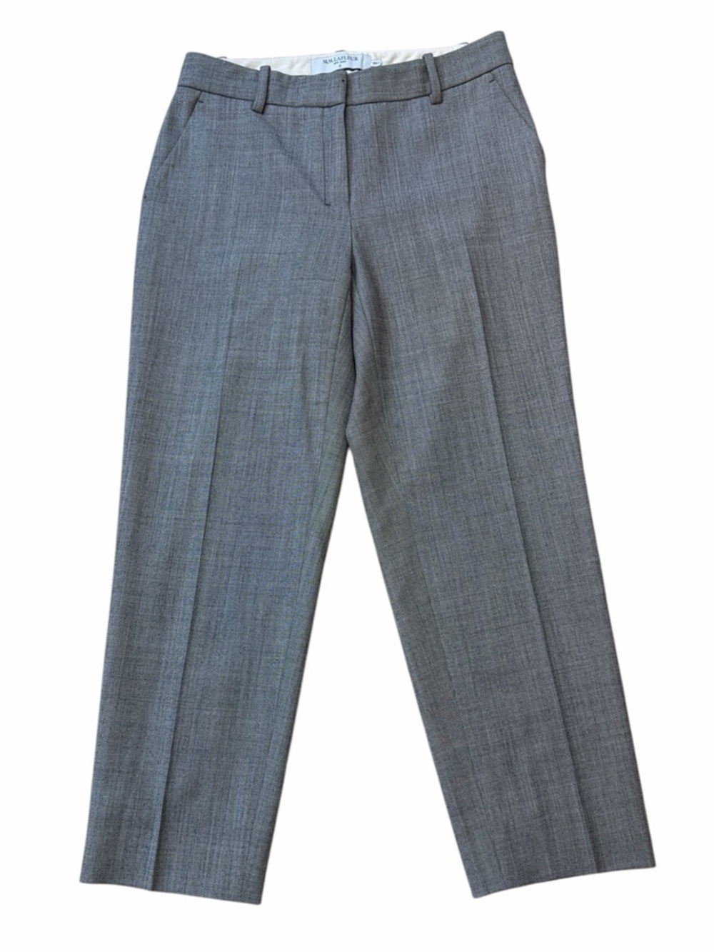 MM Lafleur Gray Tailored Dress Pants